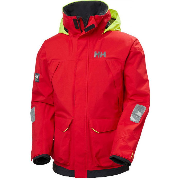 Helly Hansen Mnner Pier Coastal Pier 2024 Segeljacke & Latzhosen-Kombi-Set 3417733961 - Rot / Black